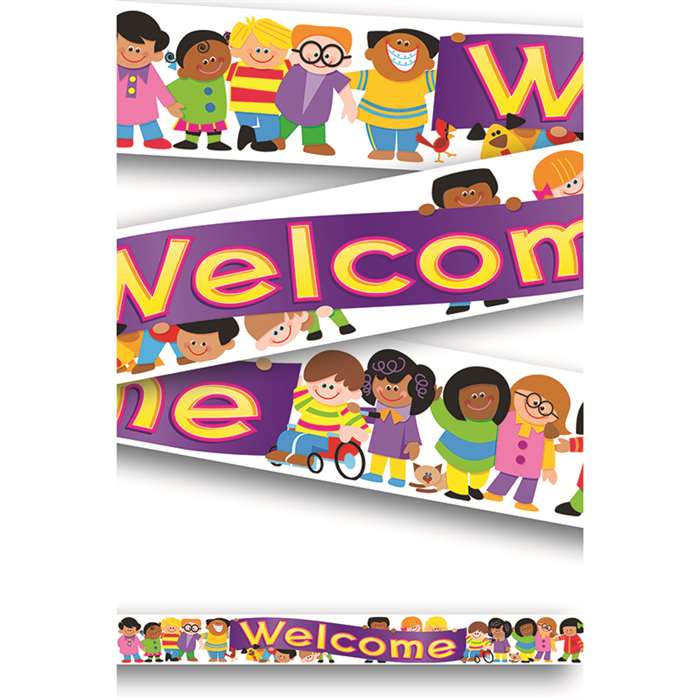 Banner Trend Kids 10Ft Horizontal by Trend Enterprises Banners