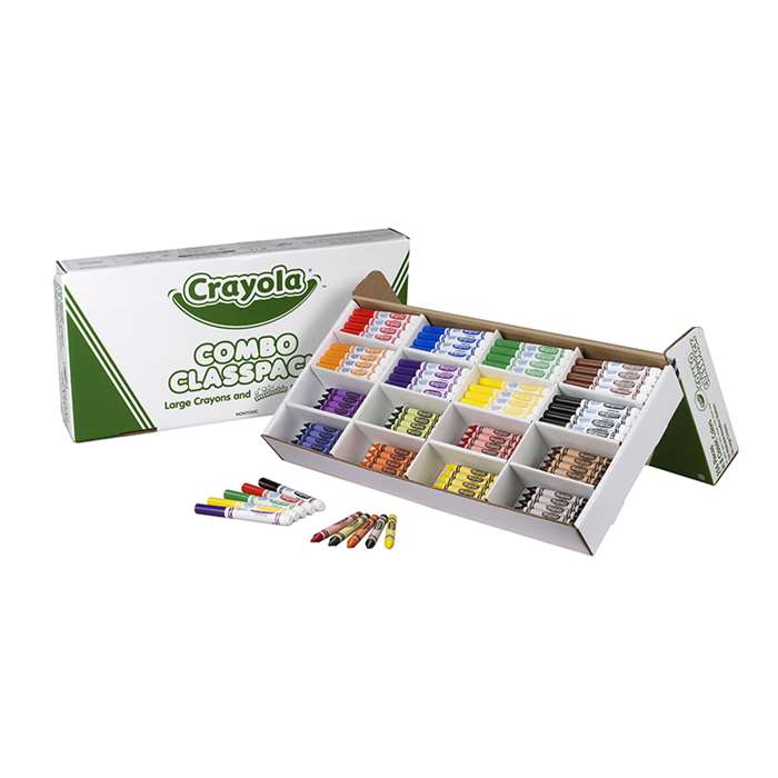 Crayola® So Big Extra Large Crayons Classpack - Crayons, Markers & Pencils  - Drawing Supplies - The Craft Shop, Inc.