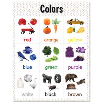 Colors Chart CTP8611 Creative Teaching Press Classroom Theme | K12 ...