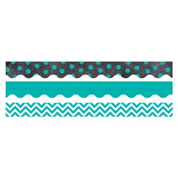 Trendy Turquoise Matching Border Pk CTP8927 Creative Teaching Press ...