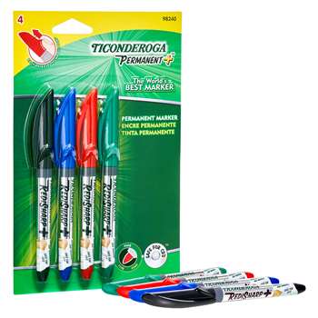 Knowledge Tree  Dixon Ticonderoga Co. Redisharp Plus Permanent Markers,  Fine Point, Black - Each D