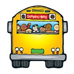 Colorful Cut Outs School Buses Single by Carson Dellosa: Accents ...