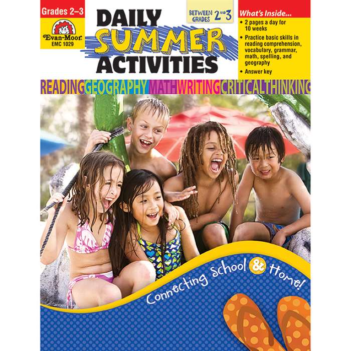 Daily Summer Activities Gr 2-3 by Evan-Moor: Summer Activities ...