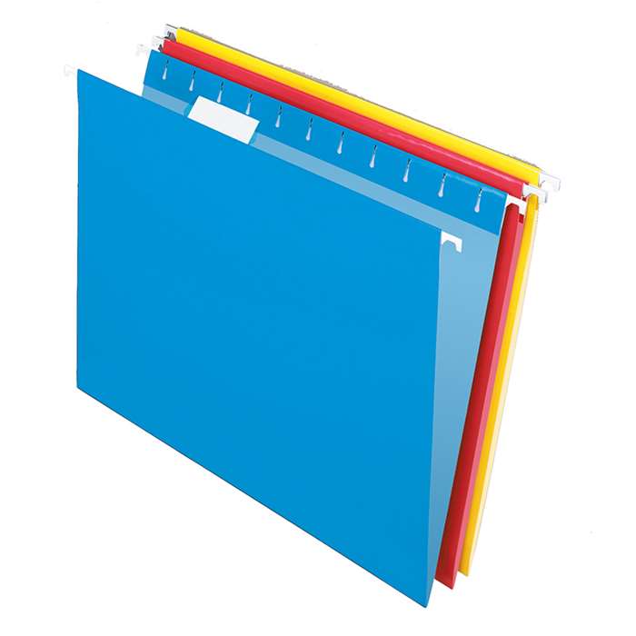 Pendaflex 25Ct Essentials Hanging File Folders Assorted 1/5 Tab by ...