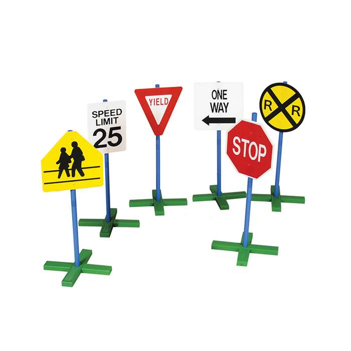 Drivetime Sign 6/Pk 30 Tall Pole by Guidecraft Usa: Pretend & Play ...
