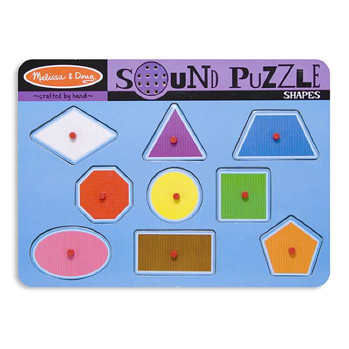 Shapes Sound Puzzle by Melissa & Doug: Puzzles: K12SchoolSupplies.net