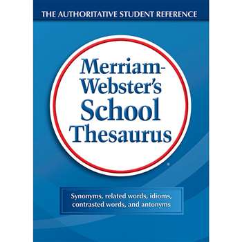 Merriam Websters School Thesaurus Hardcover By Merriam-Webster ...