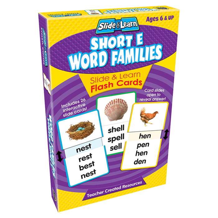 vowels-short-e-word-families-slide-learn-flash-cards-by-teacher