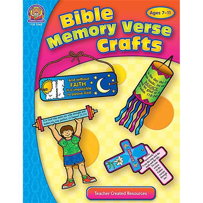 Bible Memory Verse Crafts by Teacher Created Resources: Books ...