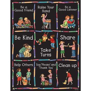 Sw Manners Chart by Teacher Created Resources: Social Skills ...