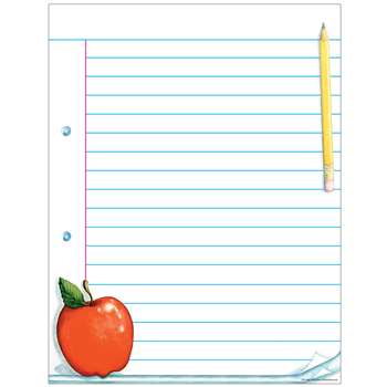 Notepad Paper Chart by Teacher Created Resources: Miscellaneous ...