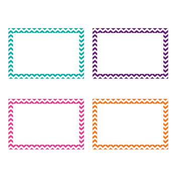Border Index Cards 4 X 6 Blank Chevron by Top Notch Teacher Products ...